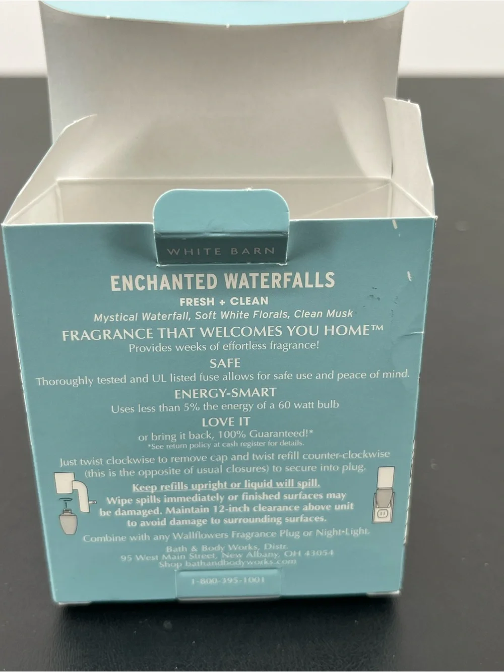 White Barn Wallflowers Enchanted Waterfalls Home Fragrance Refills
